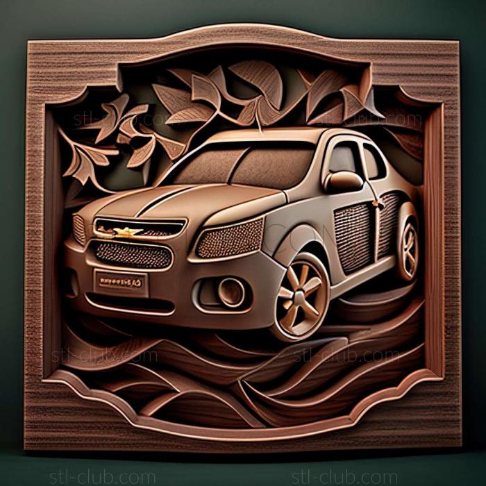 3D мадэль Chevrolet Aveo (STL)